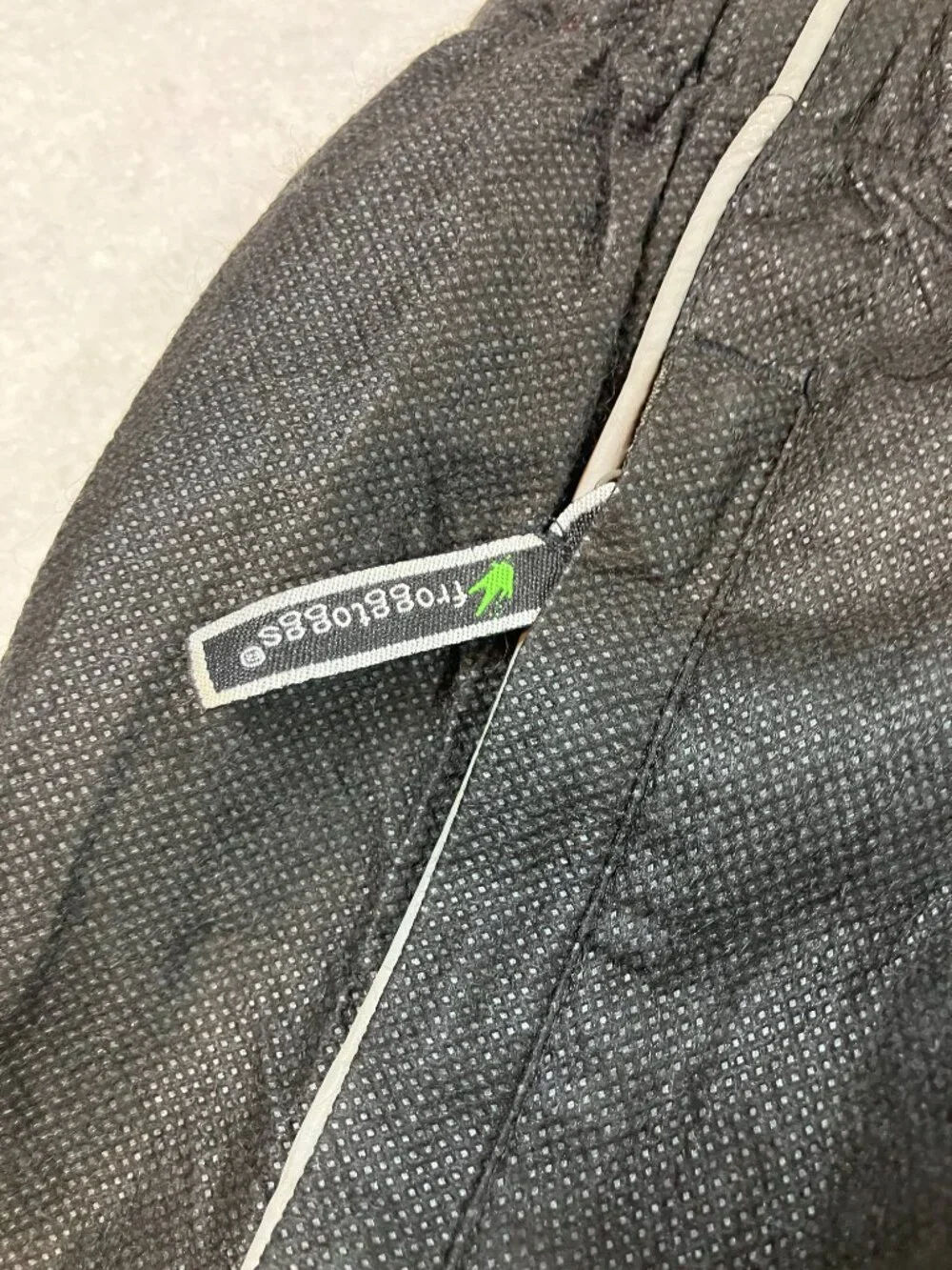 Frogg Toggs‎ Waterproof Black Rain Suit  With Travel Bag Mens 2XL